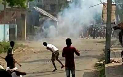 Violence in Parts of Bengal's South 24 Parganas a Day after Guv Visit