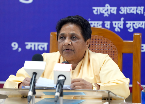 Mayawati Questions Centre's Intentions behind Women's Reservation Bill
