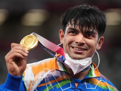 Neeraj Chopra Makes History with First Gold for India in World Championship (LD)