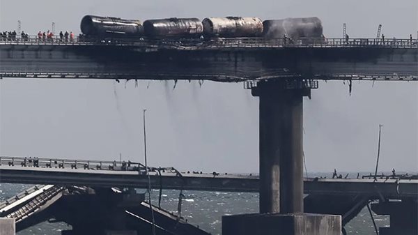 Putin denounces Crimean bridge explosion as terrorist act