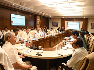 Union Minister Rao Inderjit Singh Holds Review Meeting in Gurugram