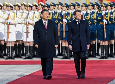 Macron Counts on Xi 'to Bring Russia to Senses' for Ending Ukraine War