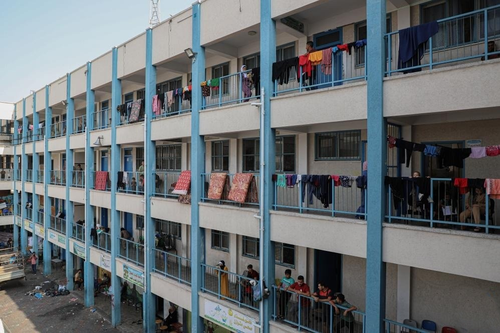 Number of Displaced Persons in Gaza Spikes to 187,518: UN