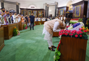 Narendra Modi Elected as Leader of NDA Parliamentary Party, Felicitated by Allies