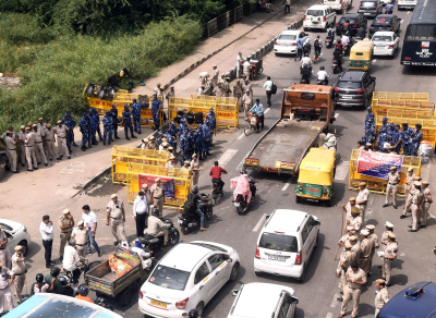 Farmers Protest: Security Beefed up at Delhi Borders