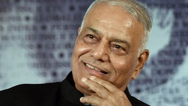 Yashwant Sinha files nomination for Presidential election