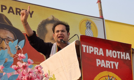 Tipra Motha Party Chief Calls for Unity among All Communities to Develop Tripura