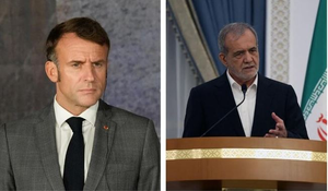 Iranian, French Presidents discuss ways to end conflict between Hezbollah, Israel