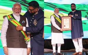 PM Modi Conferred with Guyana's 'The Order of Excellence', Dedicates It to People of India