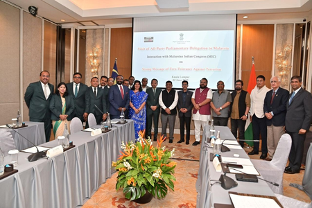Indian Delegation Conveys India's Stance on Terrorism to Malaysian Political Leaders, Think-tanks