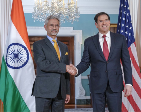 EAM Jaishankar Meets Rubio, Bessent in Washington