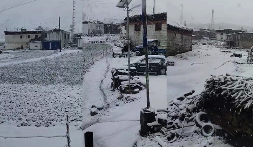 Snowfall in Kashmir Higher Reaches as Rain Lashes J&K