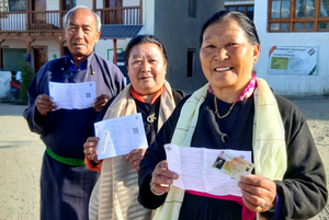 Voting Begins in Ladakh LS Seat on Warm, Sunny Day