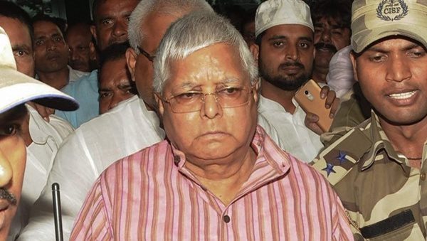 Lalu Yadav convicted in fifth fodder scam, sent to judicial custody 