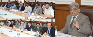 J&K CS Reviews Upgradation of Infrastructure & Services in Health Sector 