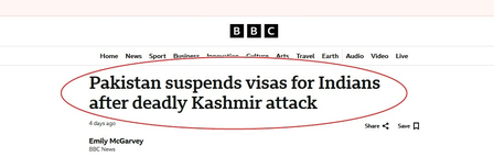 India Raises Strong Objection to Terminology, Reporting Bias in BBC'S Pahalgam Coverage