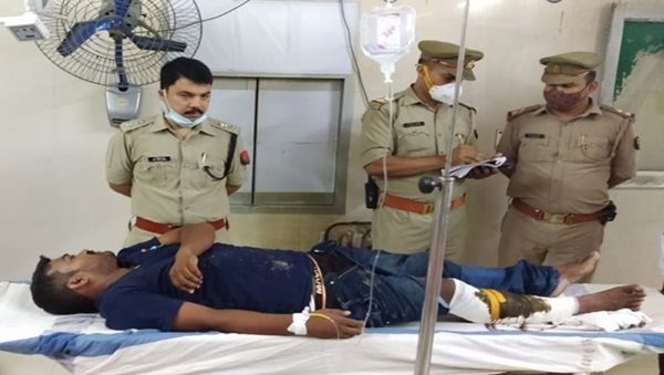 Four criminals injured in police encounter in Gorakhpur
