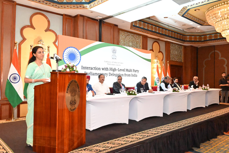 Delegation Led by Supriya Sule Welcomes Egypt Condoling Terrorism in Talks with Foreign Minister Abdelatty