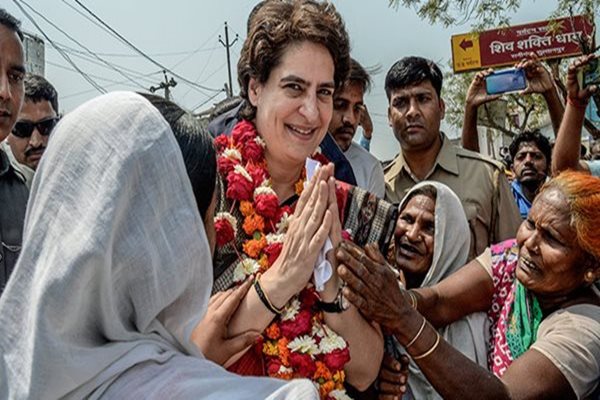 BJP Prepares to Counter Priyanka's Foray in UP