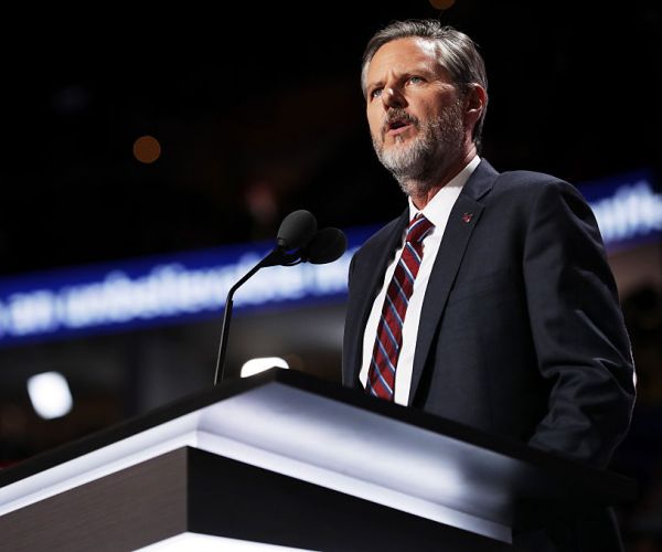 Jerry Falwell Jr. Suggests North Korea Created Coronavirus