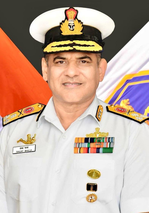 Vice Admiral Sanjay Bhalla Assumes Charge as Chief of Personnel of Indian Navy