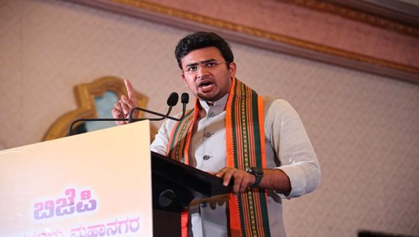 BJP MP Tejasvi Surya asked to join probe in Delhi CM house vandalism case