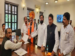 LS Polls: Shiv Sena Nominee Rahul Shewale Files Nomination from Mumbai South Central Seat