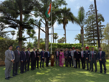 Indian Defence Delegation in Morocco, to Deepen Bilateral Ties & Strategic Engagement 