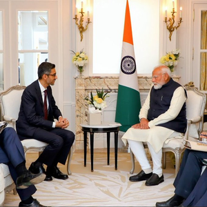 Google CEO Sundar Pichai 'delighted' to meet PM Modi, discusses "incredible" opportunities AI will bring to India