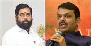 Eknath Shinde Congratulates Maharashtra CM Designate Devendra Fadnavis