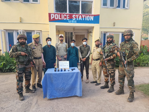 3 Lashkar Terrorist Associates Arrested from J&K'S Budgam