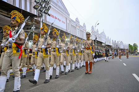 I-Day Celebration: Full Dress Rehearsal Held at Red Fort amid Heavy Security