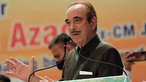 Azad launches new party, names it Democratic Azad Party