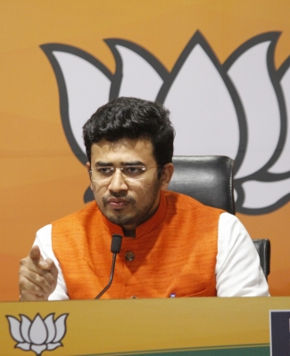 Tejasvi Surya Leads from Bengaluru South