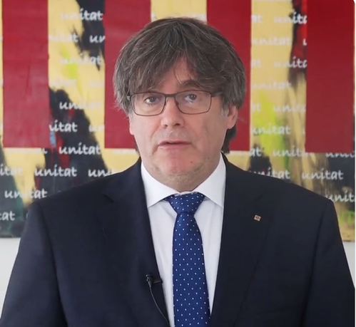 Spanish Prosecutors Ask for New Warrant against Exiled Catalan Leader Puigdemont