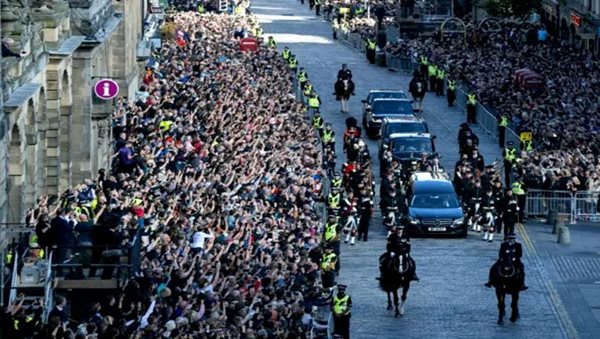Britain's biggest-ever funeral