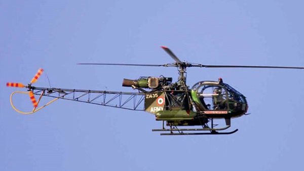 Army helicopter crashes in J&K's Gurez border area