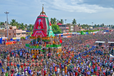 Religious Fervour Grips Puri as Grand Chariot Festival of Holy Siblings Begins
