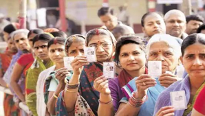 Voters Queue up outside Polling Stations in Bihar's Five LS Seats