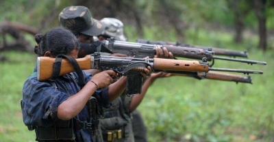 108 Maoists Lay Down Arms in Chhattisgarh 