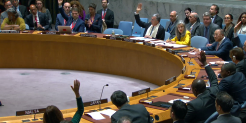 Gaza Resolution Co-sponsored by Bangladesh, Pakistan, Russia Fails in UNSC