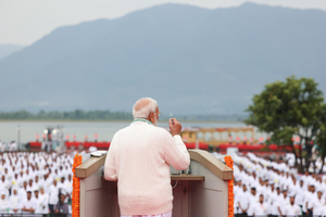 PM Modi's Choice of Kashmir as Yoga Day Venue Is Symbolic & Assertive