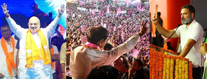 Campaigning Reaches Its Peak Ahead of May 13 LS Polls in Telangana