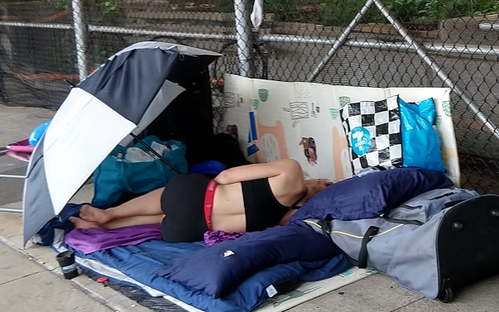 New York City Hides Away Homeless Living on Pavements Ahead of UNGA Session