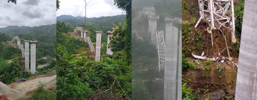 Mizoram: 17 Killed after Under-construction Railway Bridge Collapses