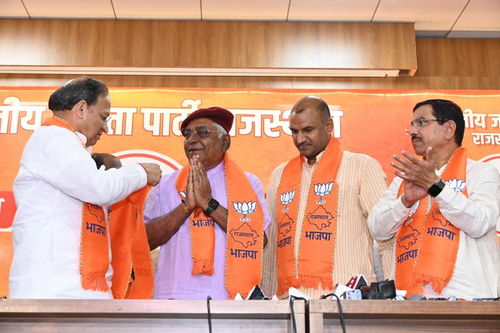 Vasundhara Faction Leader Devi Singh Bhati Joins BJP Again