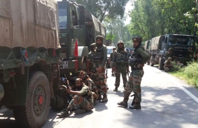 Arms & Ammunition Recovered, Three Arrested in Pulwama