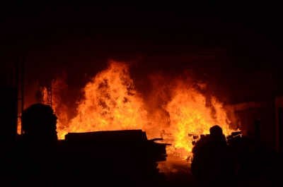 100 Injured in Massive Fire in Bihar Market
