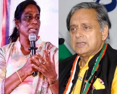 Tharoor 'wrestles' with PT Usha over Grapplers' Protest