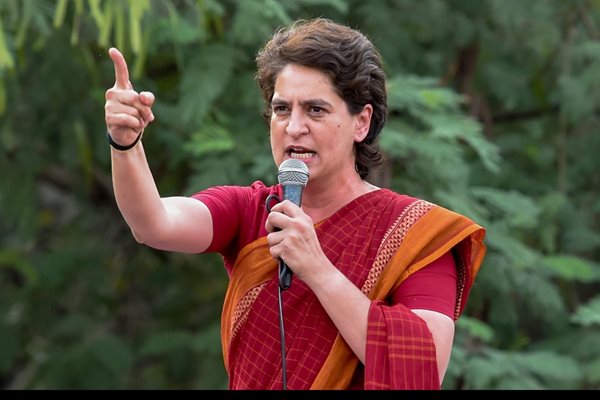 Modi Goes Abroad but Can't Meet Farmers in Delhi: Priyanka